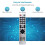 4X RMC0133 Remote Control Replace for  TV Remote Control Free Setup 2