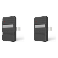 2X Control Remoto para Abridor de Puerta de Garaje con Interruptor DIP 9/12, Reemplazo Remoto de 390 MHz para Techo GT912/GT90-1/G220/MAT90/AT90/