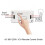 3X  Home Wireless Light  RF 433 MHz Remote Control AC 110V 220V Receiver Push Button Ceiling Lamp 5