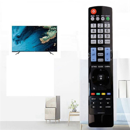 2X AKB73615312 TéLécommande pour  42LS575S 32LS570S 37LS570S TéLécommande TV Anglaise 1