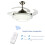 2X Universal Ceiling Fan Lamp Remote Control Kit Adjusted Wind Speed Transmitter Receiver Timing Control  220V 4