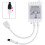 2X DC12V LED Controller+44 Keys Remote Control RGB Control Box IR Light Strip Controller for 5050 2835 RGB Light Strip 4