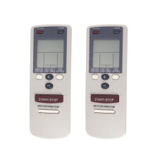 2X AR-AB8 Remote Control for Air Conditioner AR-AB8 AR-AB10 AR-AB9 AR-AB24 Remote Control Replacement English