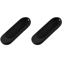 2X Silikonfodral för  Chromecast TV 2020 Voice Remote, StöTsäKert Skyddsfodral för 2020 Voice Remote-Svart