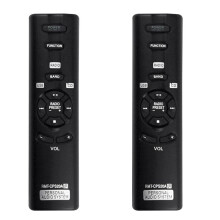 2X RMT-CPS20A RMTCPS20A Ersatz-Fernbedienung für Personal Audio System ZS-PS20CP ZSPS20CP