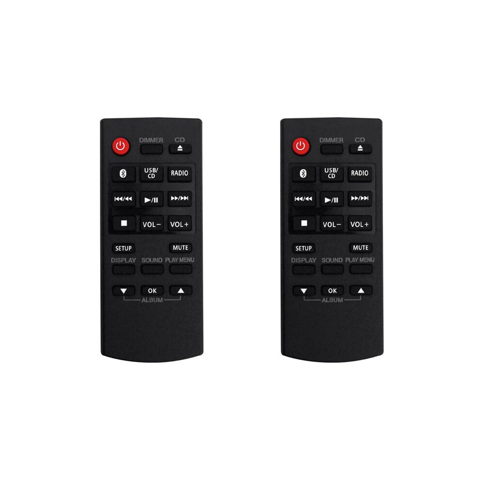 2X N2qayb000984 Replaced Remote For Cd Stereo Sub Sa-Pm250 Sc-Pm250 Sc-Pm600 Sc-Ux104 Sc-Hc200 Sc-Hc200 6033640753818