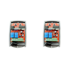 2X Universell Garageportsfjärrkontrollmottagare 433MHz12V-24V Elektrisk Grindkontrollöppnare 433.92MHz Rolling Learning Code