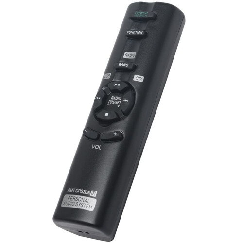 2X RMT-CPS20A RMTCPS20A Replace Remote Control for  Personal Audio System ZS-PS20CP ZSPS20CP 1