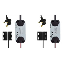 2X Tuya WIFI  Garagedörröppnare Controller APP Röststyrning Intelligent för  Support Family Sharing Control (Storbritannien)