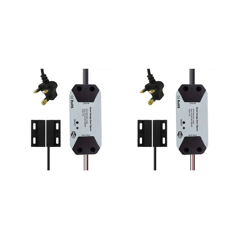 2X Tuya Wifi Garage Door Opener Controller App Voice Control Intelligent (Uk) 6032615925366