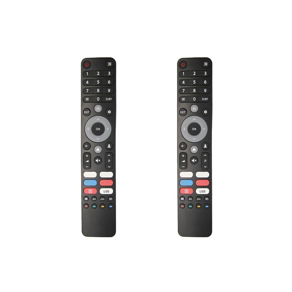 2X Universal Tvs Remote Control For Dexp, Chiq - For Multiple Models,Infrared 4711509544730