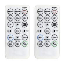 2X Fjärrkontroll för Optma Projector IR29033 S315 S316 X316 X315 S331 S714 W312 W316 OEX952 OSX852 HEF973 S715ST OPS251