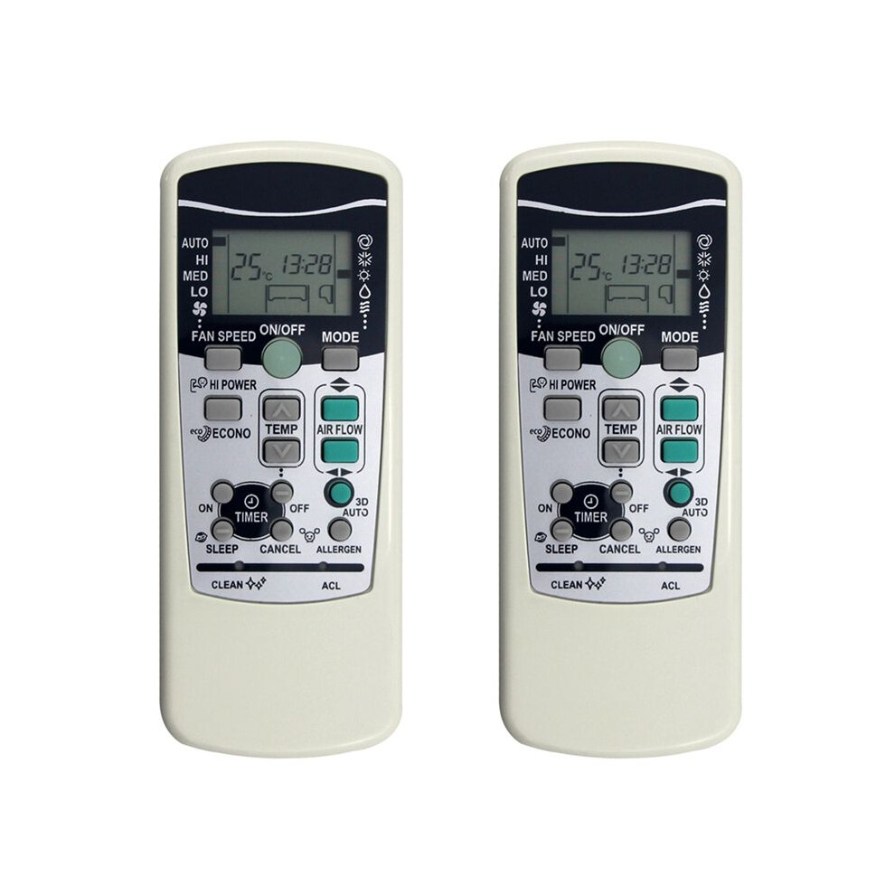 2X Rkx502a001 Remote Control Replace For Air Conditioner Rkx502a001g Rkx502a001c Rkx502a001b Rkx502a007p 6033391839946