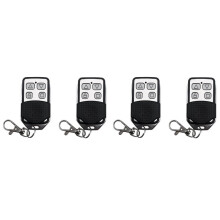 4 Pezzi 4 Pulsanti Apriporta del Garage Elettrico Telecomando Senza Fili 433 MHz Telecomando Senza Fili A Radiofrequenza