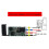 2X Wireless Remote Control RF 433Mhz Relay Receiver  3.6V 6V 12V 1CH Module for LED Lamp Light DIY 4