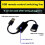 2X  5V USB Wireless RF Remote Control  Power  OFF for USB LED Light Strip Reading Lamp Light Fan Toggle Model 1
