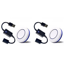 2X 5 V USB Kabellose RF-Fernbedienung Schalter ein/Aus für USB LED-Lichtleiste Leselampe Licht Ventilator Umschaltmodell