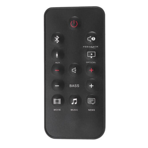2X Wireless Remote Control for  Cinema SB150 Audio System Player Controller Black 2