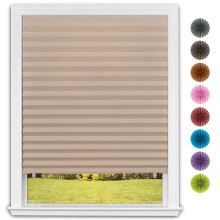 Storuri plisate fără fir cu filtrare a luminii pentru ferestre – Compatibile cu dormitor, living, birou, cameră de copii, bucătărie, balcon