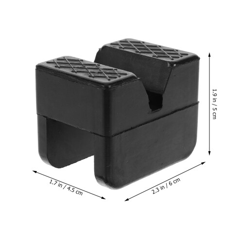 Suporte de apoio para soldas de pinça 6x5cm Plástico Pacote com 2 1