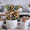 Gartenstecker aus Acryl im Boho-Stil mit Fee und Kolibri 4