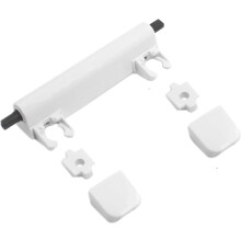Peças para Assento Sanitário, Kit de Reparo da Tampa do Vaso Sanitário 1150464-0/1109093-0 Kit de Dobradiças para Assento Sanitário Alongado