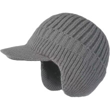 Cozy Head Beanie for Women with Ear Flaps and Brim