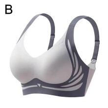 Reggiseno sportivo traspirante e anti-cedimento per donna – Rinfrescante, senza ferretto, senza cuciture, copertura completa, effetto push-up e