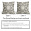 Conjunto de 2 capas de almofada boho em linho, 45x45 cm (18x18 polegadas). 6
