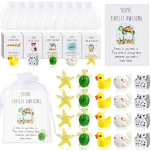 Set regalo da 200 pezzi per ringraziare i dipendenti: premi divertenti per San Valentino, animali in resina e bigliettini con giochi di parole -