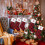 Meia de Natal branca personalizada com bordado 5
