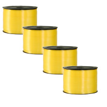 4 Rollen 0,5 cm x 100 Yards Kräuselband/Ballonschnur für Bastelarbeiten, Geschenkverpackungen, Bänder und Schleifen für Neujahrs- und
