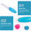 Quilling Pen Portable Cylindrical Blue White Stainless 3