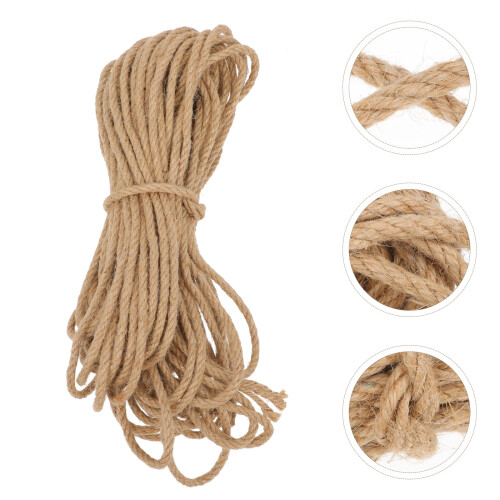 Dickes Juteseil 6 mm 20 m - Basteln, Geschenk, Gartenarbeit 1