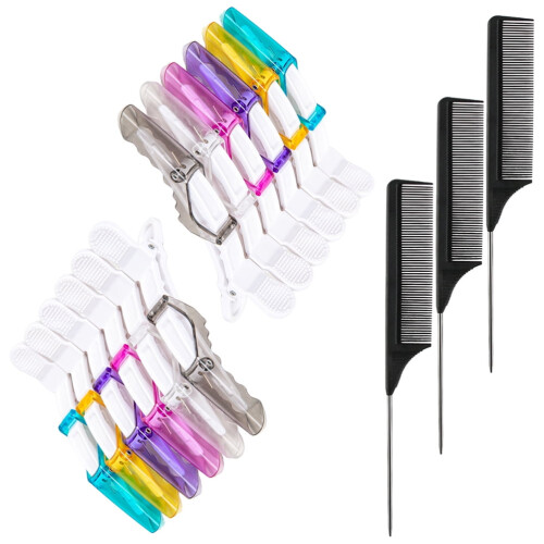Pinces crocodiles, outils de coiffure, peignes 2