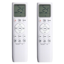 2X Air Conditioner for TCL Remote Control A/C Remote Fahrenheit Celsius Convert Cool and Heat 002383