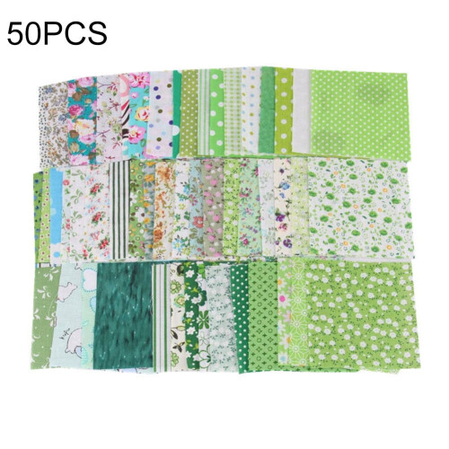 30/50 τεμάχια 10cmx10cm ύφασμα patchwork με φλοράλ εκτύπωση, ύφασμα για ραπτική και καπιτονέ 2
