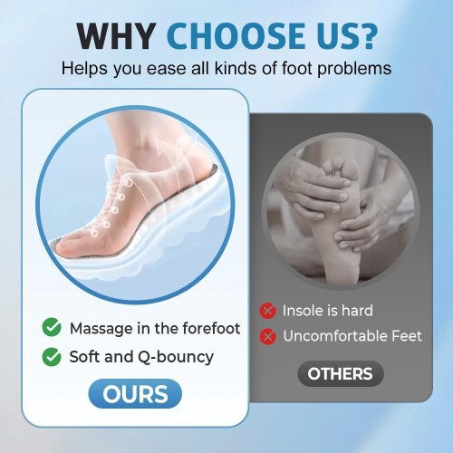Πάτοι 4D Shoe Cloud για άνδρες και γυναίκες, μαξιλάρι αφρού μνήμης με υποστήριξη 2