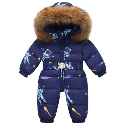Παιδικό Χειμερινό Φόρμα Χιονιού για Αγόρια και Κορίτσια, Ζεστό Φόρεμα με
