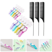 Pinces crocodiles, outils de coiffure, peignes