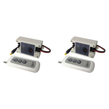 2X Draadloze Afstandsbediening -Motorsnelheid LED-Licht PWM Dimsnelheidsregelmoduleschakelaar voor Elektrische Lineaire Actuator