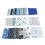 Ύφασμα ραπτικής, 50 τεμάχια 10x10cm φλοράλ patchwork βαμβακερό ύφασμα απλό ύφασμα για DIY 6