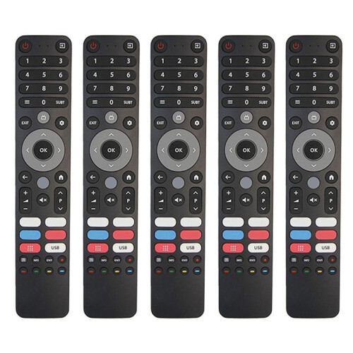 5X Universal  TVs Remote Control for DEXP, , CHIQ - for Multiple Models,Voice