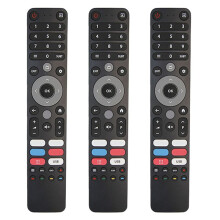 3X Universal TVs Remote Control for DEXP, , CHIQ - for Multiple Models,Voice