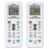 2X K1028E 1000 in 1 Universal Remote Control LCD Controller for Air Conditioner Low Power Consumption Remote Controller 1
