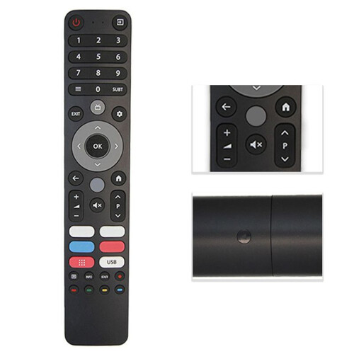 5X Universal  TVs Remote Control for DEXP, , CHIQ - for Multiple Models,Voice 1