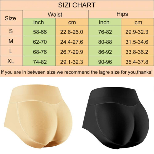 Women's Seamless Shapewear Briefs with Padded Hip Enhancer 2