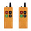 2X High Power Waterproof and Drop-Proof Industrial Wireless Remote Control EV1527 Chip ASK 2000M 433Mhz 4 Button 1