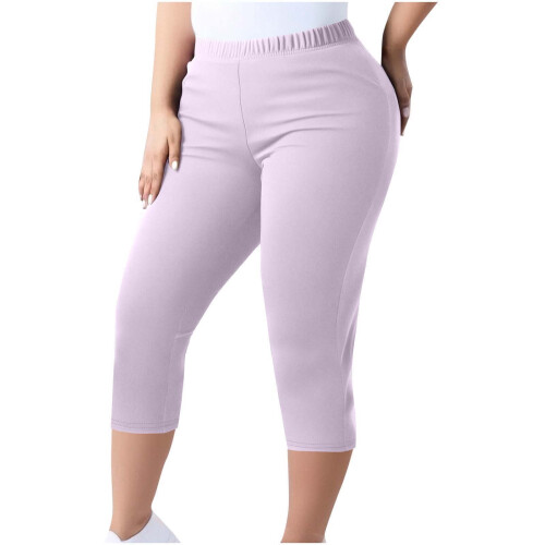 Κολάν Plus Size για γυναίκες - Ελαστικό παντελόνι γιόγκα με ψηλή μέση για προπόνηση