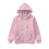 Boys' Soft Solid Hoodie with Drawstring & Pocket – Pink, Size 7-8 Years 5